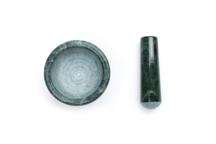 Marble Mortar and Pestle