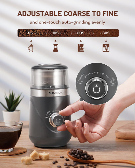 Electric Super Silent Blade Coffee Grinder