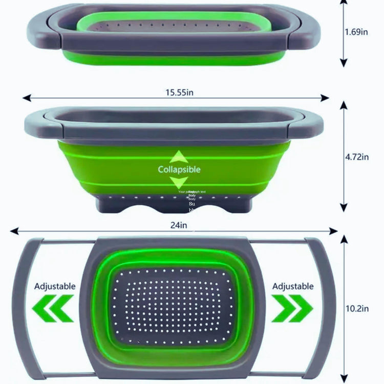 Collapsible Silicone Colander