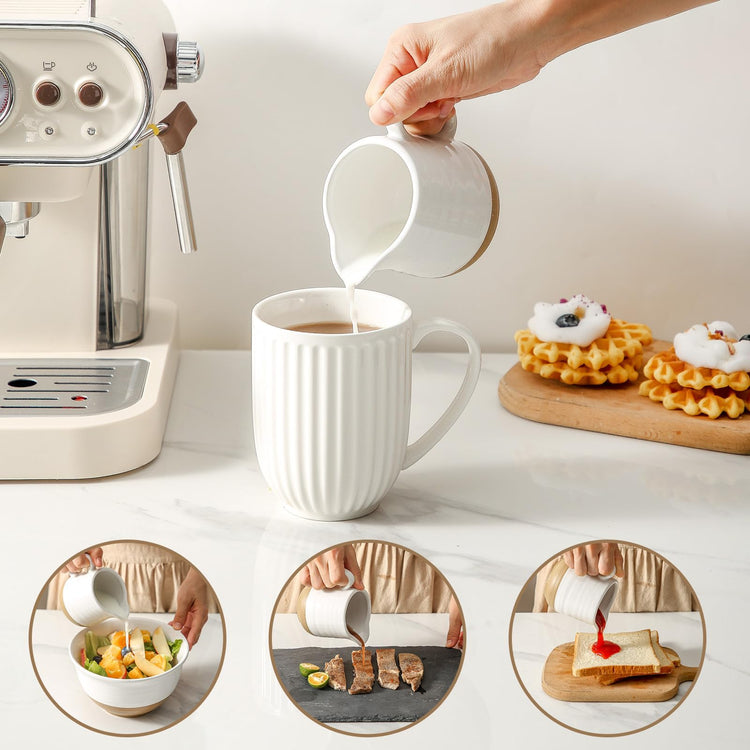 Ceramic Sugar and Creamer Set