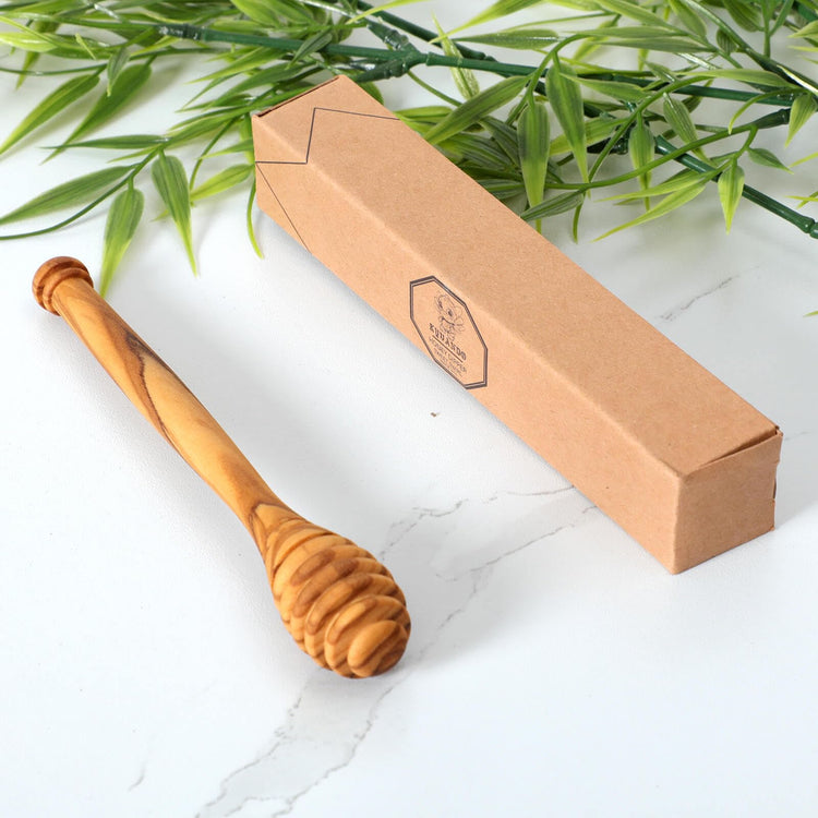 Traditional Olive Honey Dippers