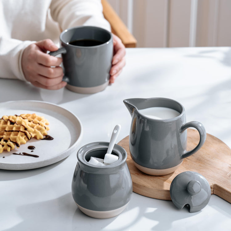10oz Sugar Bowl & 13oz Creamer Set