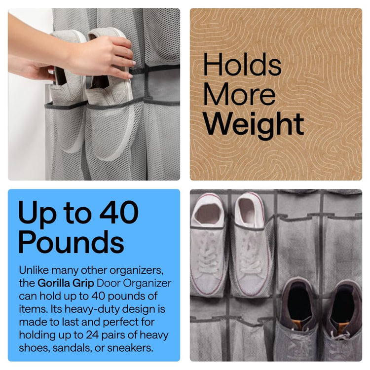 Over the Door Shoe Organizer
