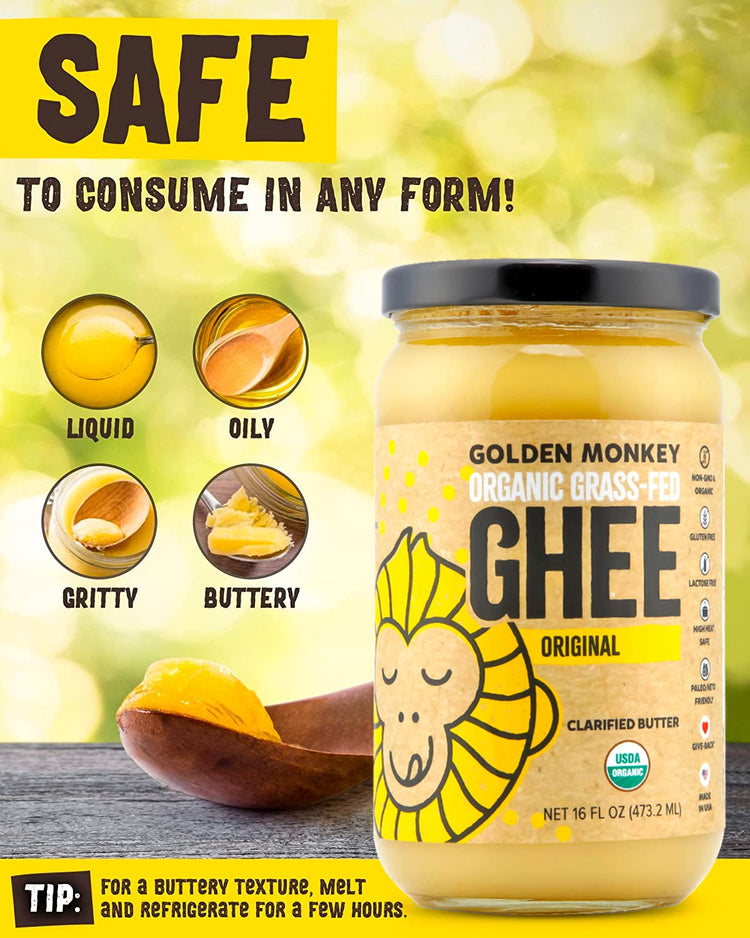 Organic Ghee Butter (16 Ounce)
