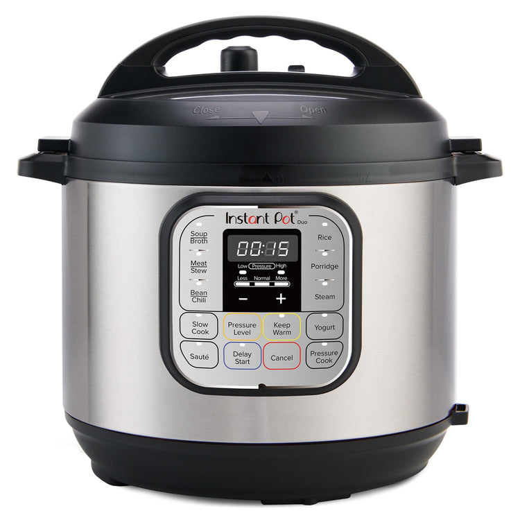 Duo 7-in-1 Mini Electric Pressure Cooker, Slow Rice Cooker, Steamer, Sauté, Yogurt Maker, Warmer & Sterilizer, Includes Free App with over 1900 Recipes, Stainless Steel, 3 Quart