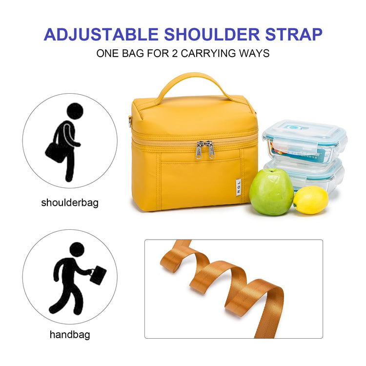 NOL 8L Insulated Lunch Bag for Women