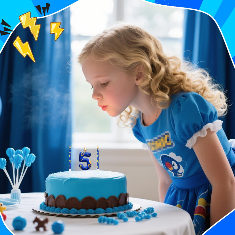 13PCS Birthday Cake Candles Set (13 Count)