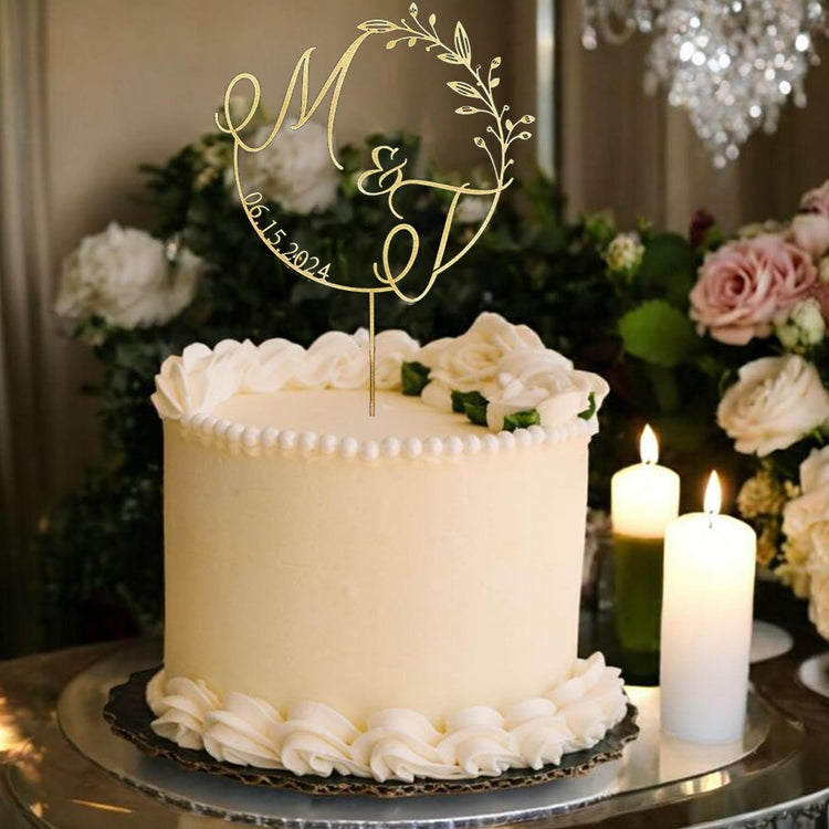 Personalized Wedding Cake Topper