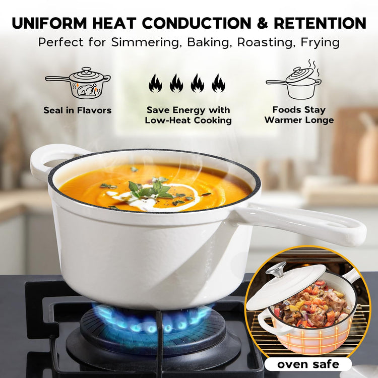 2 Quart Saucepan Dutch Oven