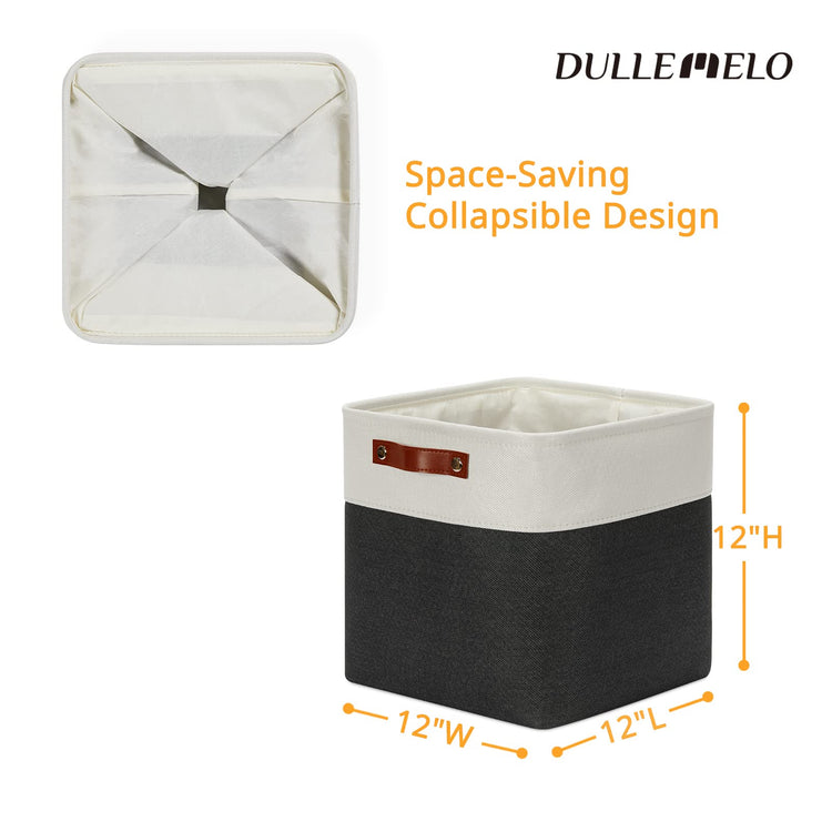Set Of 4 Cube Storage Bins (4 Count)