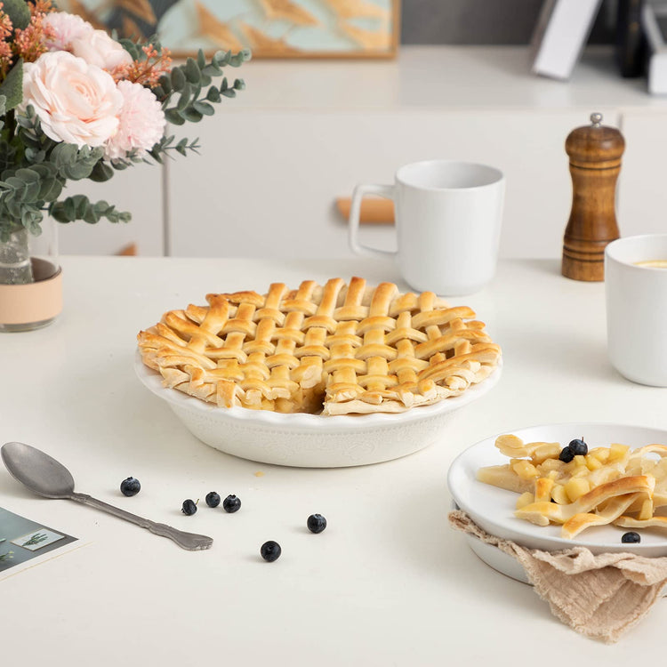 Pie Pan 9 Inch Ceramic Pie Dish