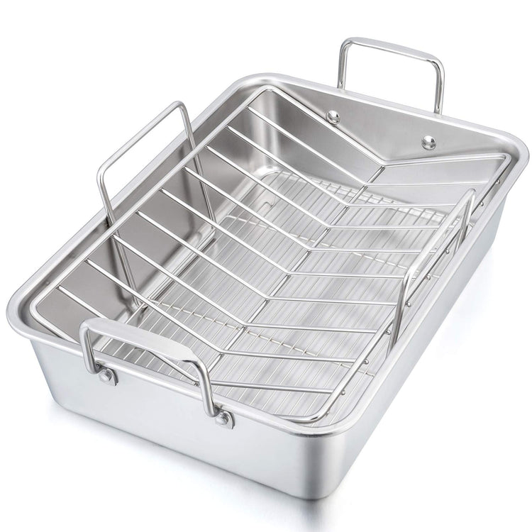 16" Roasting Pan with Racks