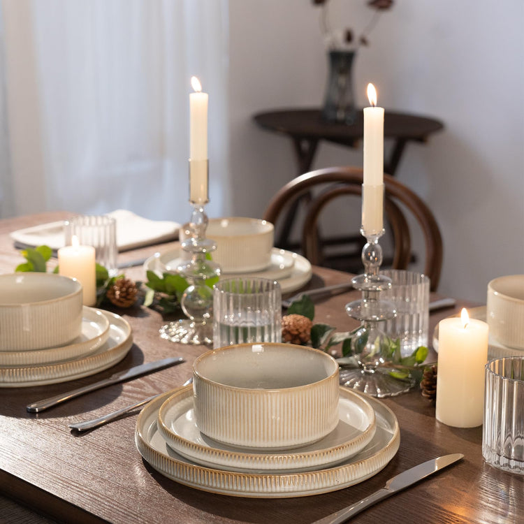 Star Stoneware Dinnerware Set (12 Count)
