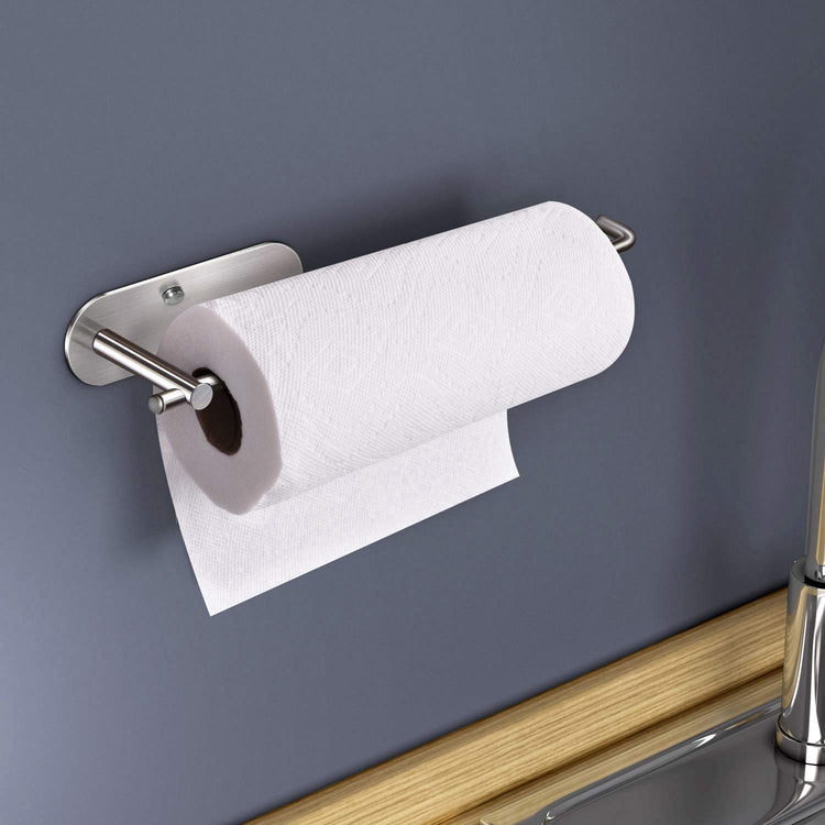 Self Adhesive Paper Towel Holder Under Cabinet Mount