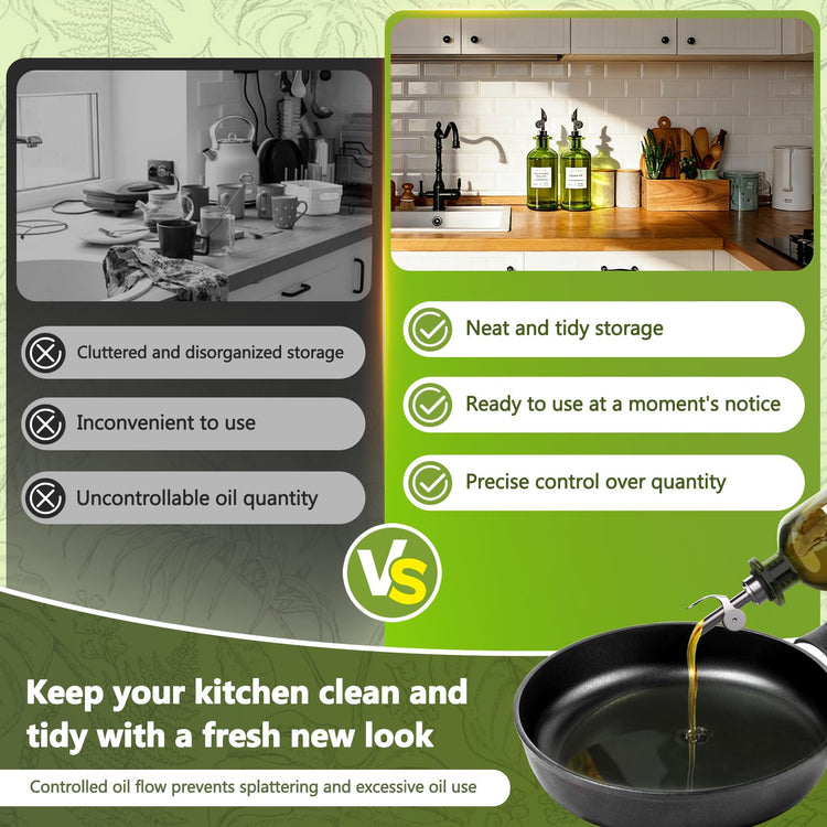 Olive Oil Dispenser Set of 2 (2 Count)