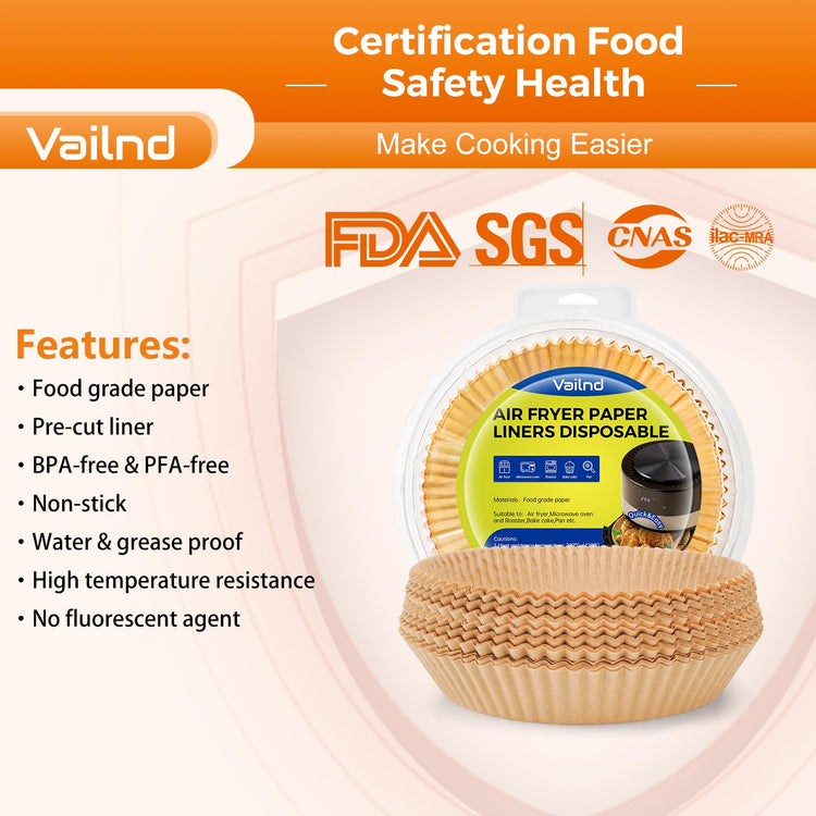 250 Pcs Air Fryer Liners Disposable (250 Count)
