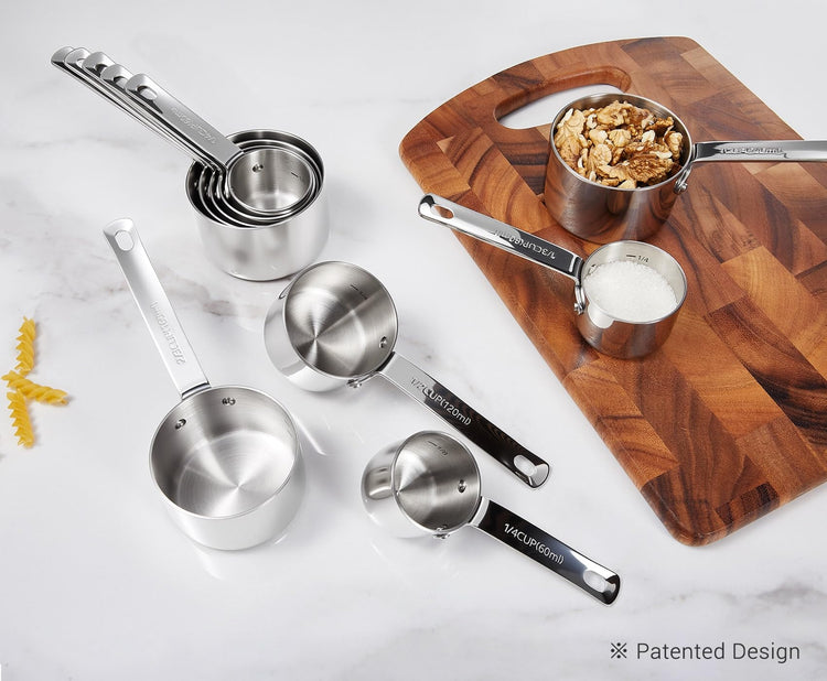Premium 18 10 Measuring Cup Set (5 Count)