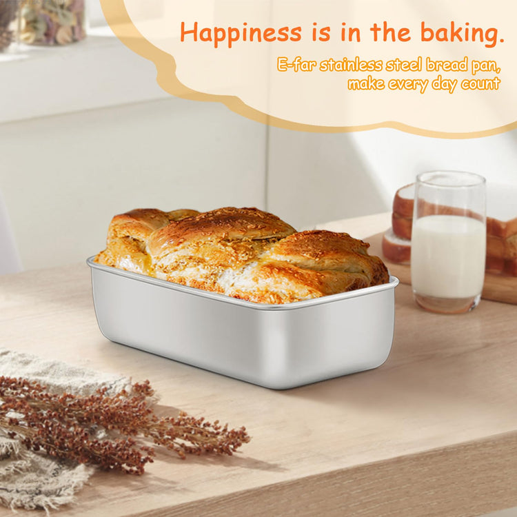 Loaf Pan for Baking Bread (8 Count)