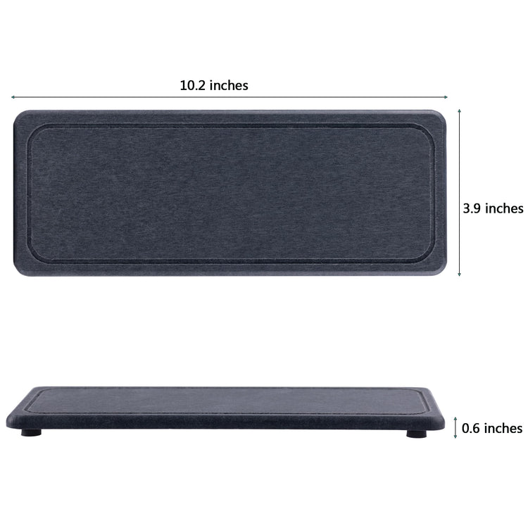 2 Pcs Sink Stone Soap Trays (2 Count)