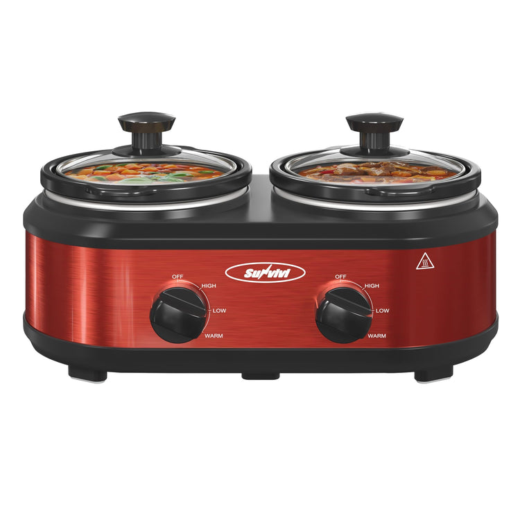 Double Slow Cooker