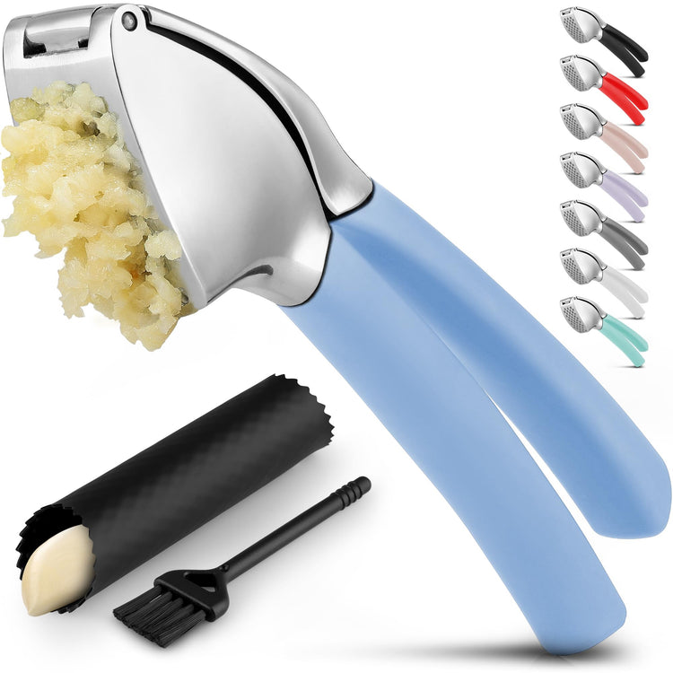 Metal Comfort Grip Garlic Press