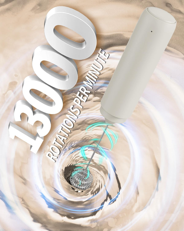 Portable Rechargeable Milk Frother Handheld