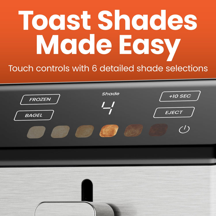 Smart Touch 2 Slice Digital Toaster (2 Count)