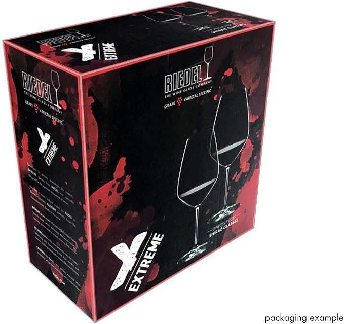 Riedel Extreme Shiraz Glass, Set of 2, Clear