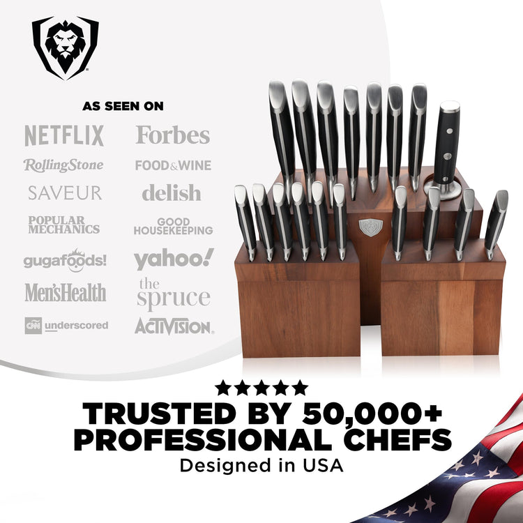 18 Pc Colossal Knife Block Set (18 Count)