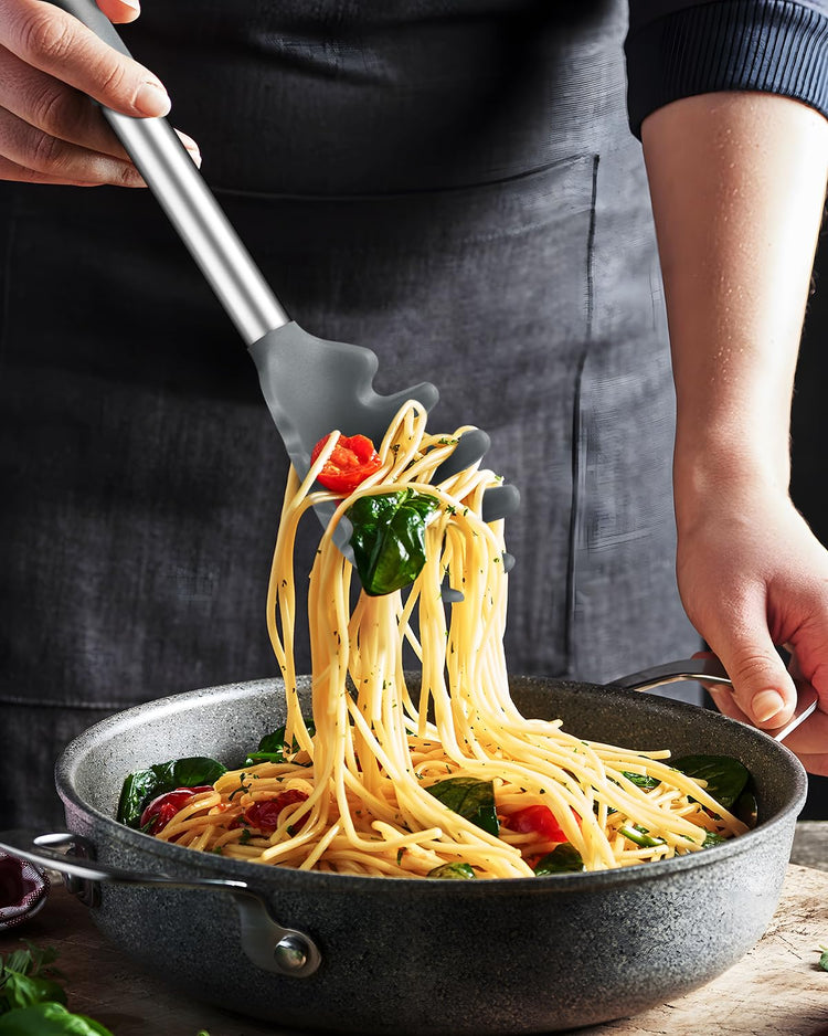 Spaghetti Spoon and Pasta Tong