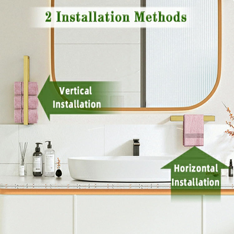 Hand Towel Holder Towel Bar for Bathroom Wall Mounted 8 Inch