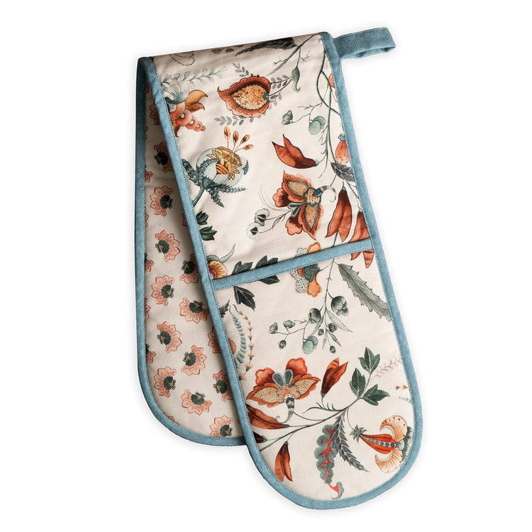 Double Oven Mitts 100% Cotton Double Oven Glove