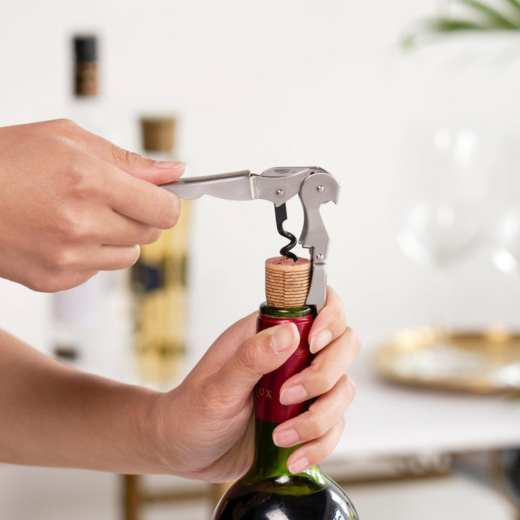 Truetap Double Hinged Waiter's Corkscrew Wine Opener