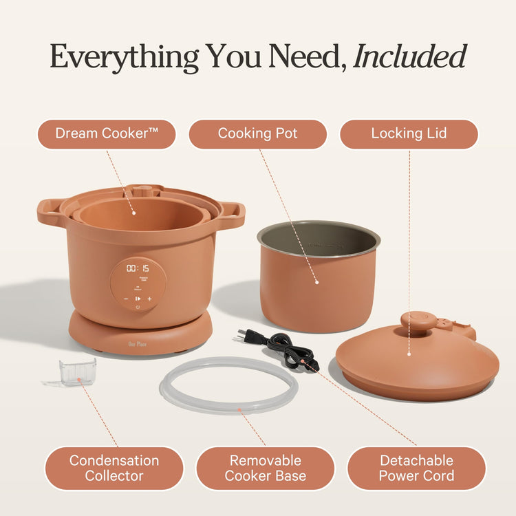 Dream Cooker 6 Qt Ceramic Nonstick Pressure Cooker & Multicooker
