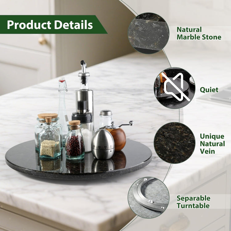 Marble Lazy Susan