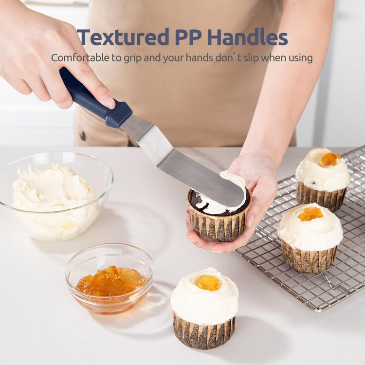 Offset Icing Spatula Set (3 Count)