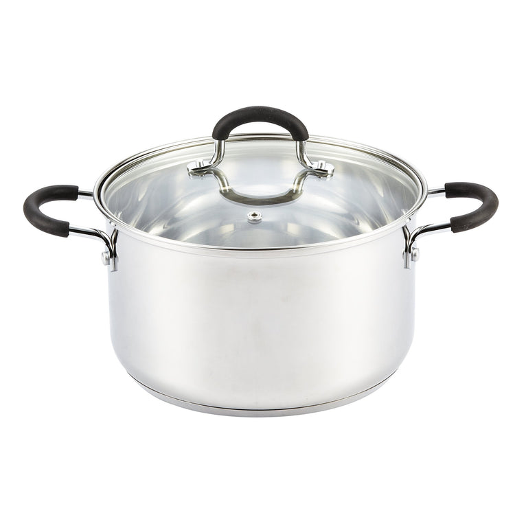 Professional 5 Quart Stainless Steel Stock Pot with Lid