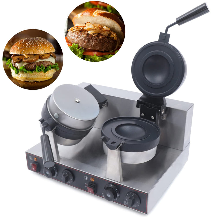 Commercial Electric Burger Waffle Maker Machine