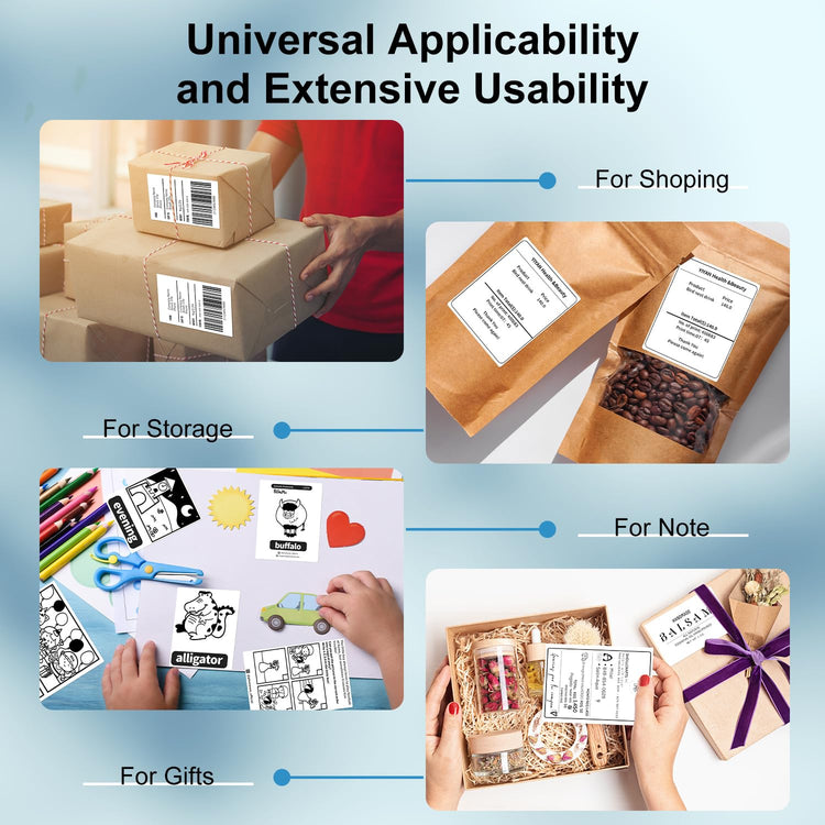 4x6 Direct Thermal Shipping Labels for Packages (18.99 Count)