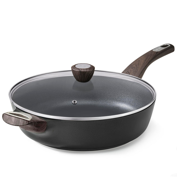 Nonstick Frying Pan Skillet with Lid