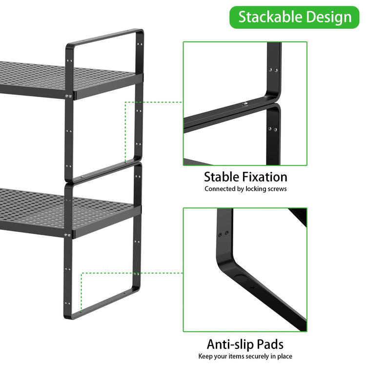 Expandable Storage Shelf (2 Count)