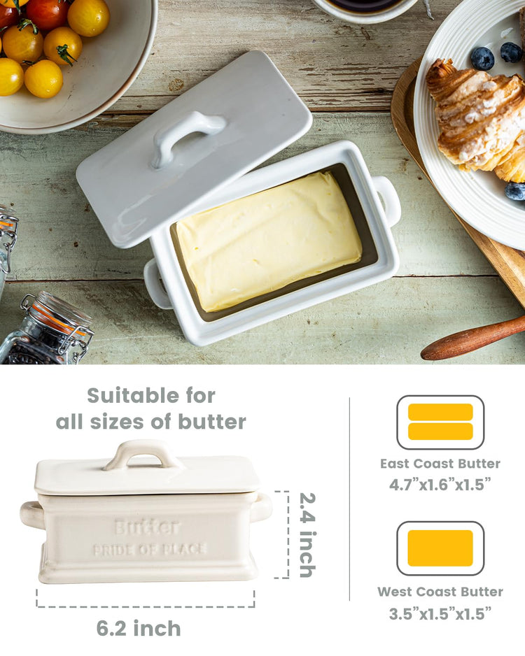 Butter Dish with Lid