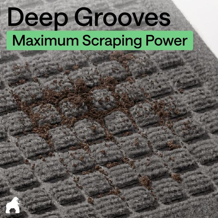 Ultra Absorbent Front Door Mat Outside Entrance 47x35