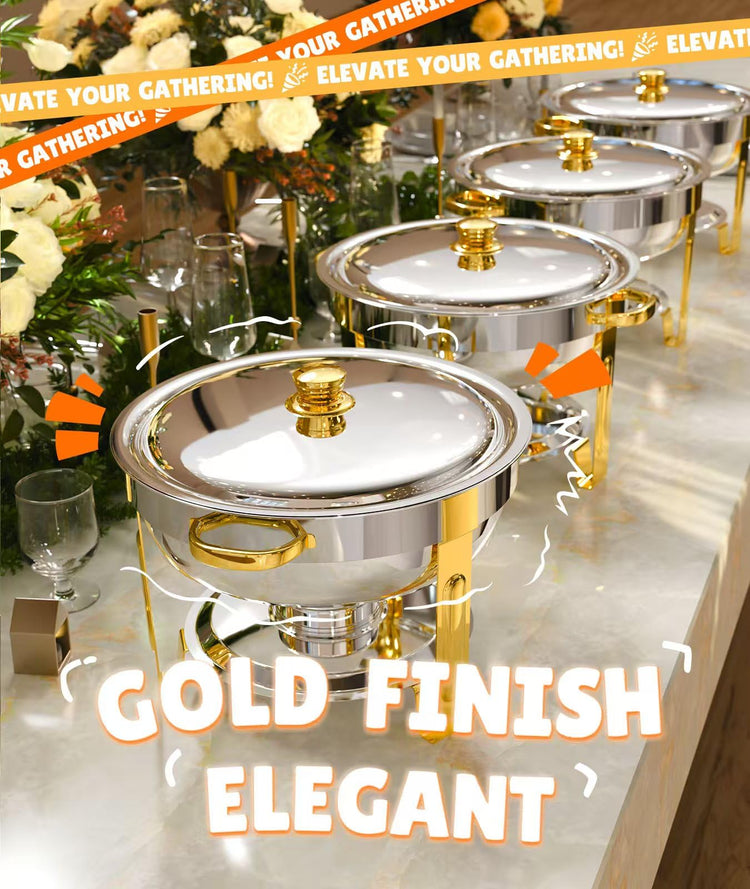 Chafing Dishes for Buffet 4 Pack