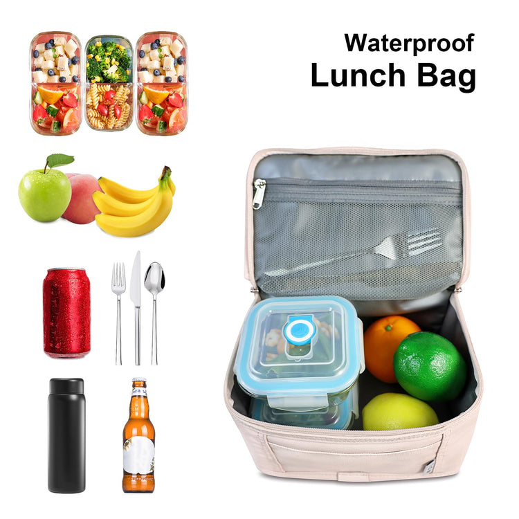 NOL Small Lunch Bag Mini Lunch Box Insulated Lunch Bag for Men