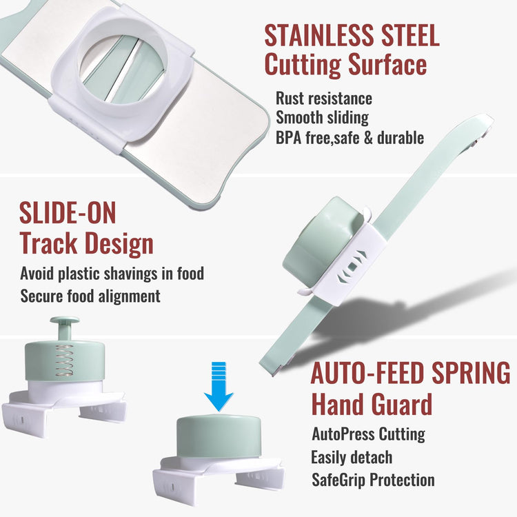 5 In 1 Mandoline Slicer with Slide