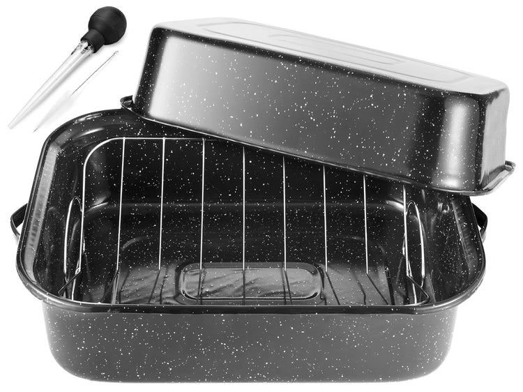 Roasting Pan With Lid and Rack