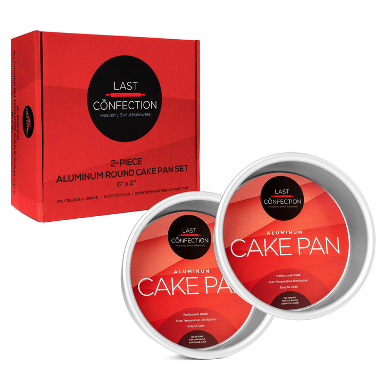6 x 2 Inch Round Cake Pans