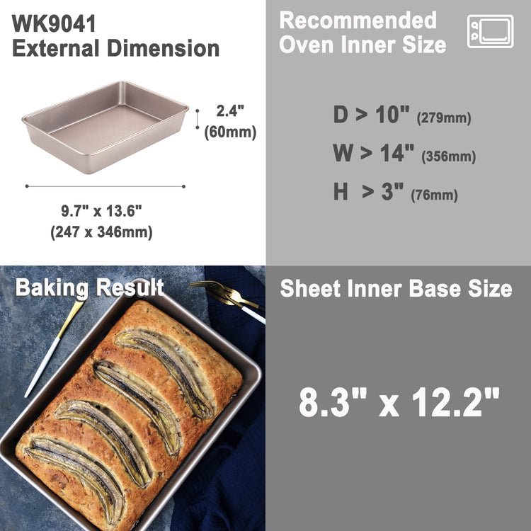 13 Inch Rectangle Cake Pan