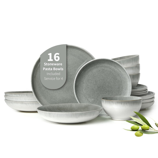Stoneware Dinnerware Sets for 4 (16 Count)